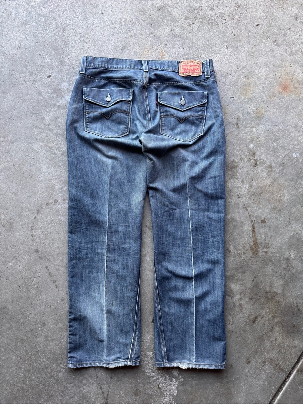 Levi's Men's Straight Indigo Blue Jeans
